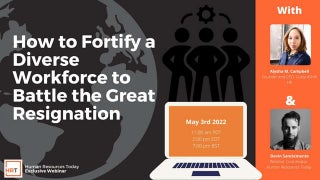 How to Fortify a Diverse Workforce ...