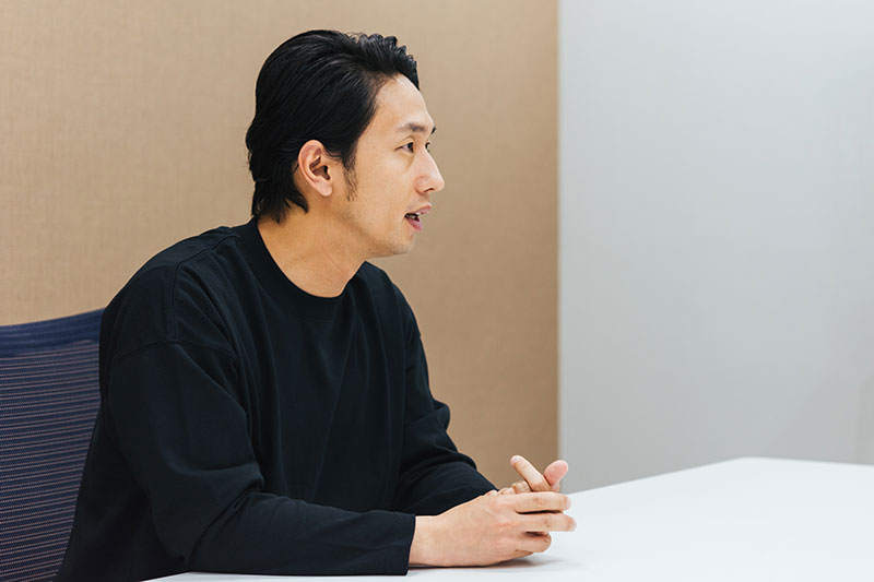 フリー素材の可能性について語る大川さん