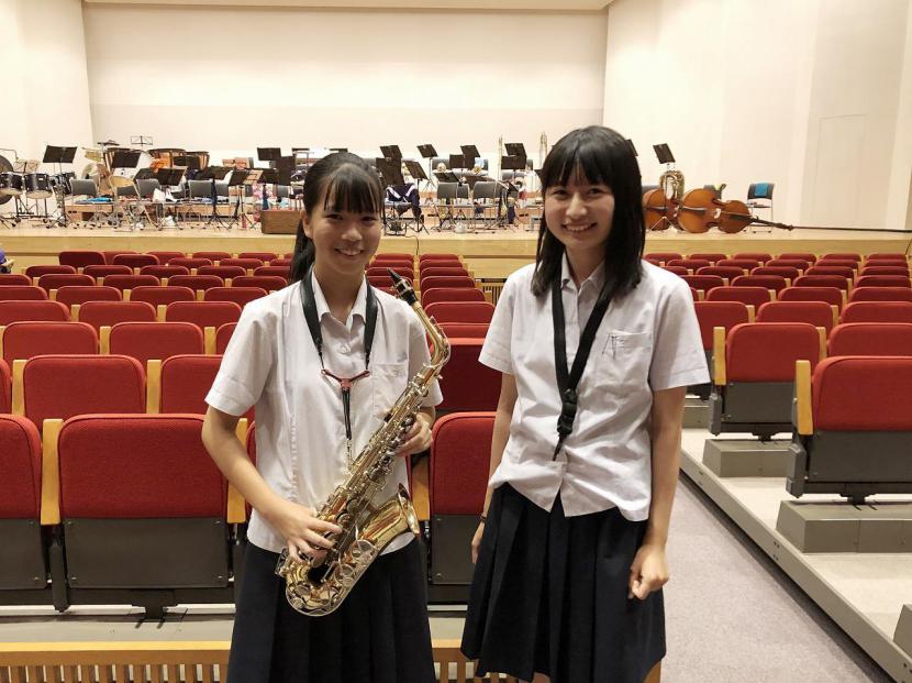 いなべ総合学園高校吹奏楽部　サックスパート