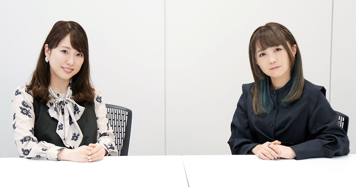 声優同士で仕事論を語る！ 福原香織さん×野水伊織さん対談（前編）