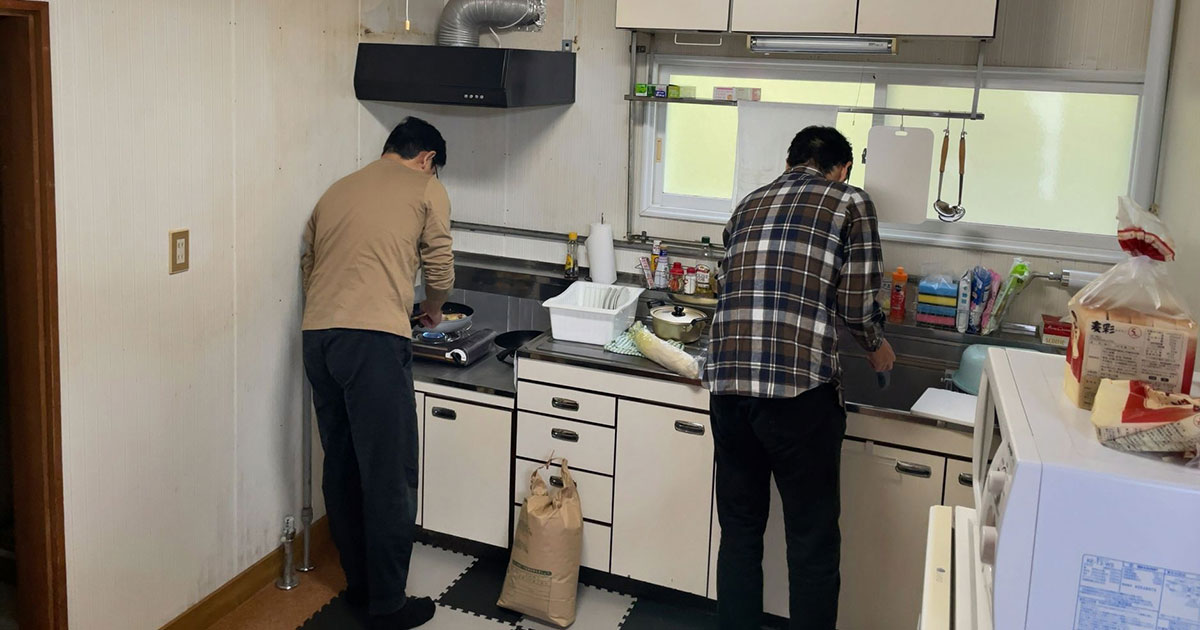 料理の様子
