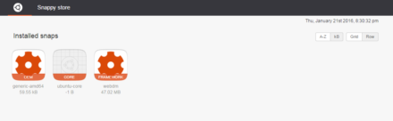 図8 Webブラウザでアクセスできる管理ツール「Webdm」
